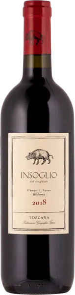 Изображение Вино красное сухое стиль №4 Каберне Фран купаж Тоскана инсолио дель чингиале Кампо Ди Сассо с/б, 0,75 л
