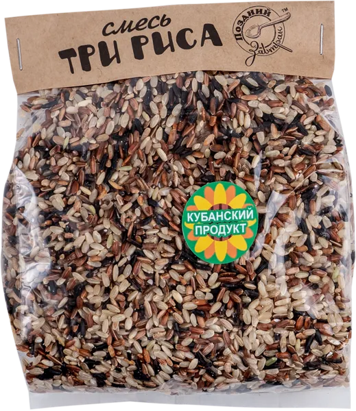 Изображение Рис микс Поздний завтрак красный черный бурый Поздний завтрак лайф м/у, 700 г