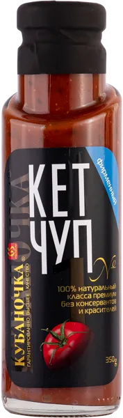 Изображение Кетчуп томатный Кубаночка фирменный №1 Гранд-Стар с/б, 350 г