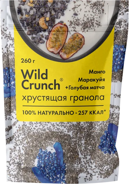 Изображение Гранола Гранола Лаб манго маракуйя матча Гранола.Лаб к/у, 260 г