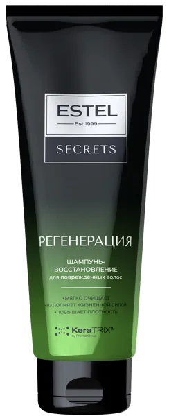 Изображение Шампунь для поврежден волос Эстель сикретс регенерация Юникосметик п/у, 250 мл