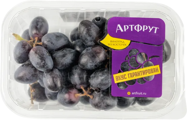 Изображение Ягода без косточек премиум Арт фрут виноград красный Арт Фрут лоток, 500 г