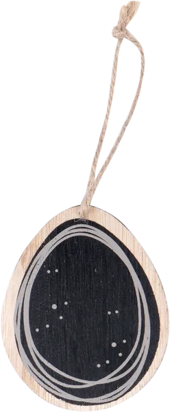 Изображение Подвеска 7см деревянная Кеминг декорис кролик яйцо Кеминг , 1 шт