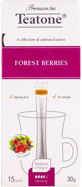 Изображение Чай черный ТиТон лесные ягоды А-Трейд кор, 15*1,8 г