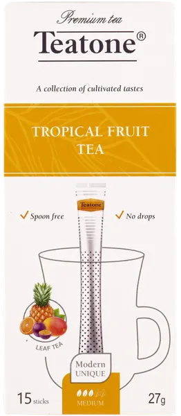 Изображение Чай черный ТиТон тропические фрукты А-Трейд кор, 15*1,8 г