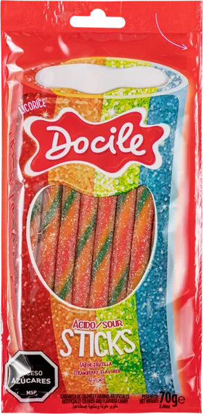 Изображение Мармелад жевательный Досиле клубника цветной карандаш Досиле м/у, 70 г