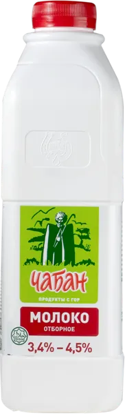 Изображение Молоко 3,5-4,5% Чабан Нальчикский МК п/б, 905 мл