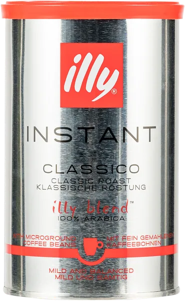 Изображение Кофе растворимый Илли с добавлением молотого Илликаффе ж/б, 95 г