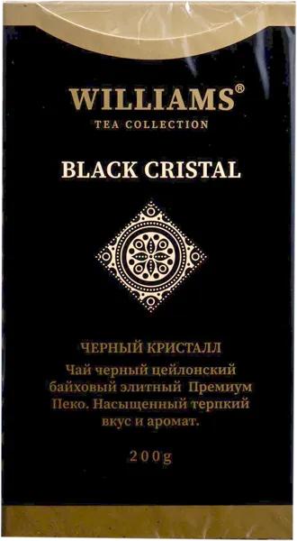 Изображение Чай черный Виллиамс элитный блэк кристал Глобал пак кор, 200 г