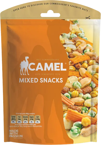 Изображение Коктейль Камел орехи бобы горошек Сенг Хуа м/у, 135 г