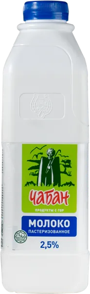 Изображение Молоко 2,5% Чабан Нальчикский МК п/б, 905 мл