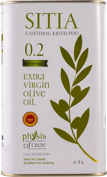 Изображение Масло оливковое 0,29% Физис оф Крит pdo e.v. сития Асмарианаки Мария ж/б, 1 л