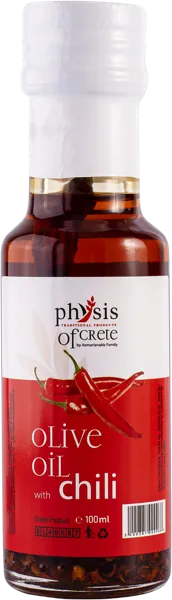 Изображение Масло оливковое Физис оф Крит с чили Асмарианаки Мария с/б, 100 мл