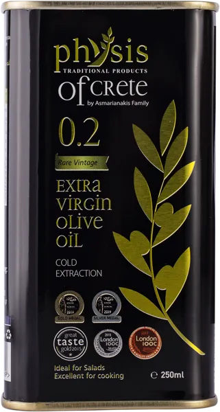 Изображение Масло оливковое 0,29% Физис оф Крит e.v. голд Асмарианаки Мария ж/б, 250 мл