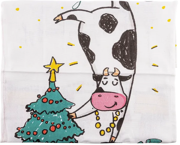 Изображение Полотенце 35*60см Доляна новогодняя елка Доляна м/у, 1 шт