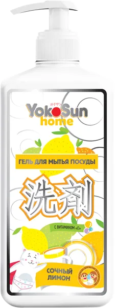 Изображение Средство для мытья посуды Йокосан лимон Азия Лайф п/у, 1 л