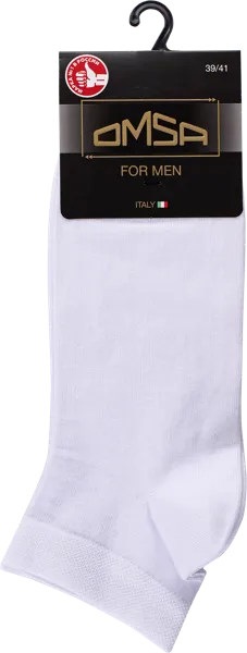 Изображение Носки мужские размер 39-41 Омса классик 201 бьянко Омса к/у, 1 пара