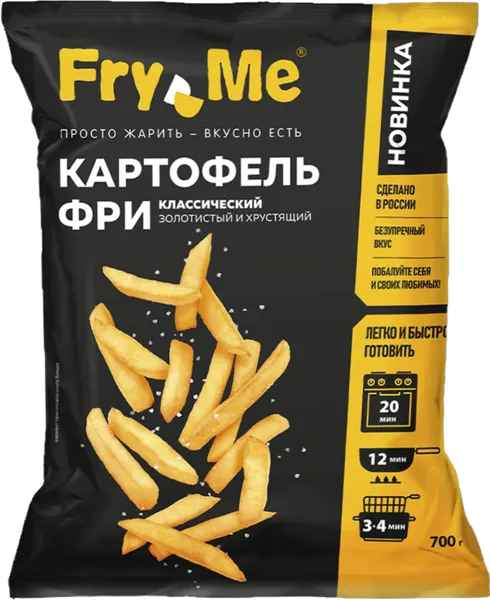 Изображение Картофель замороженный Ви Фрай фри классический Ви Фрай ООО м/у, 700 г