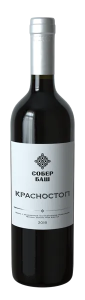 Изображение Вино красное сухое стиль №1 Красностоп ЗГУ классика Собер Баш с/б, 0,75 л