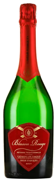 Изображение Вино игристое белое брют Бласон Руж креман де лиму Сэр Д Аркес с/б, 0,75 л