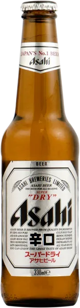 Изображение Пиво светлое Лагер 5,2% Асахи супер драй Бирра Перони с/б, 0,33 л