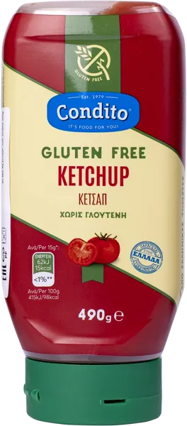 Изображение Кетчуп безглютеновый Кондито Кондито СА п/б, 550 г
