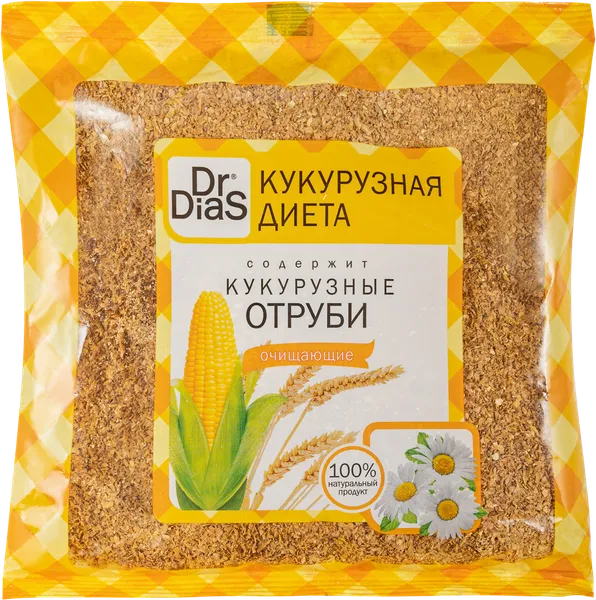 Изображение Отруби кукурузные Др.Диас очищающие Сибирская клетчатка м/у, 180 г
