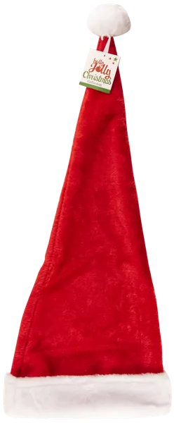 Изображение Шапка 50см плюш Купман рождественская красная Купман Интернэшнл , 1 шт