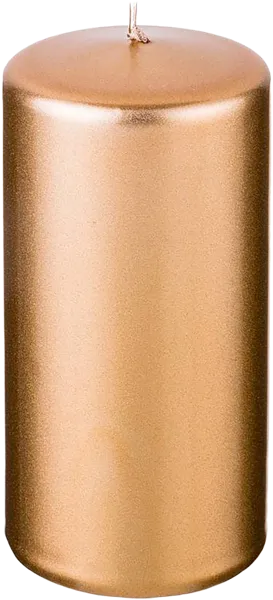 Изображение Свеча 12см столбик Эдпол селебрейшн золотая Эдпол , 1 шт