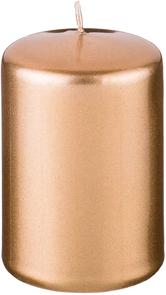 Изображение Свеча 9см столбик Эдпол селебрейшн золотая Эдпол , 1 шт