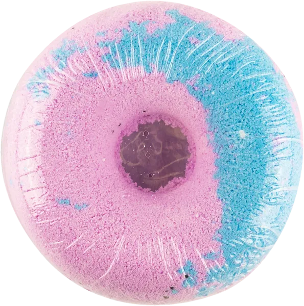 Изображение Гейзер для ванны Кафе мими пончик чернично-малиновый ДизайнСоап м/у, 140 г