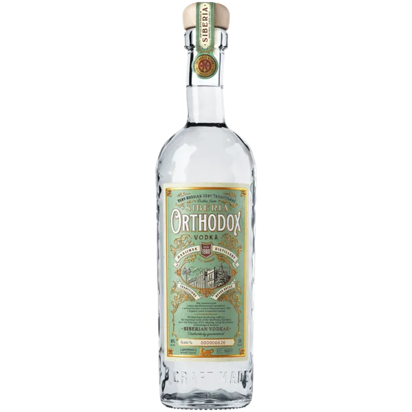 Изображение Водка Спирт Люкс 40% Ортодокс Мариинск. ЛВЗ с/б, 0,5 л