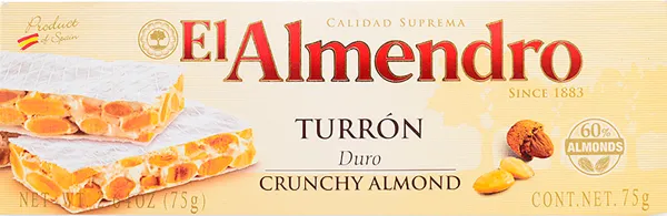 Изображение Туррон нуга Соньи ди Дзуккеро из Равены с хрустящим миндалем Соньи ди Дзуккеро м/у, 100 г