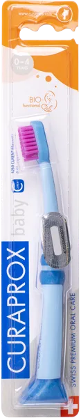 Изображение Зубная щетка детская с 0 лет Курапрокс куракид гуммированная ручка Кураден п/у, 1 шт