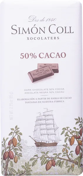 Изображение Шоколад темный 50% Саймон Колл Саймон Колл м/у, 85 г