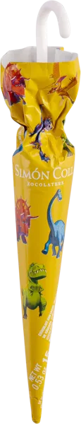 Изображение Шоколад молочный Саймон Колл зонтики динозавры Саймон Колл м/у, 15 г