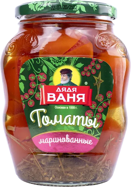 Изображение Томаты маринованные Дядя Ваня Русское поле с/б, 680 г