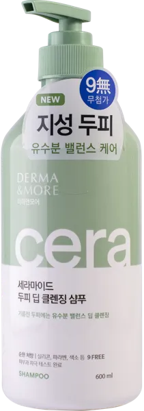 Изображение Шампунь для жирных волос Керасис Дерма энд Мо глубокое очищение Экён п/у, 600 мл