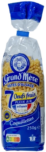 Изображение Макароны яичные 30% Гранд Мере кокилетс Хеймбургер САС м/у, 250 г