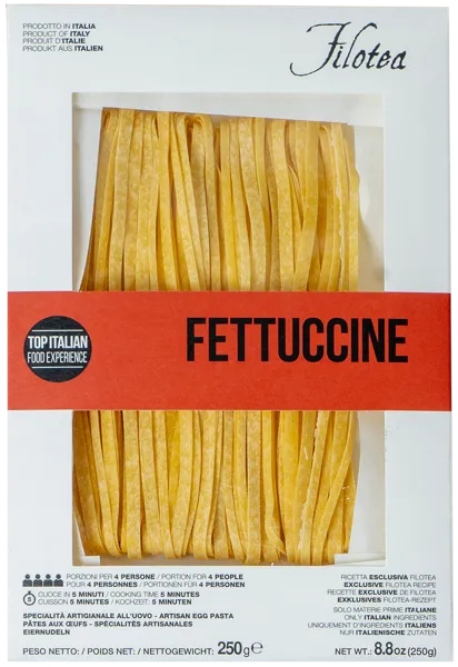Изображение Макароны яичные 27% Филотеа из Марке фетучини Филотеа СРЛ кор, 250 г