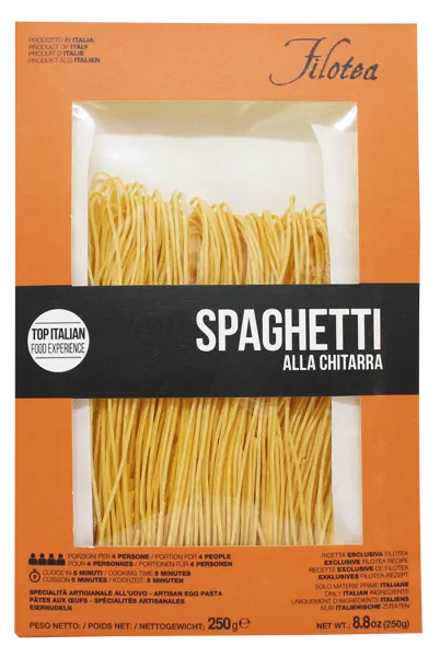 Изображение Макароны яичные 27% Филотеа из Марке спагетти Алла Китарра Филотеа СРЛ кор, 250 г