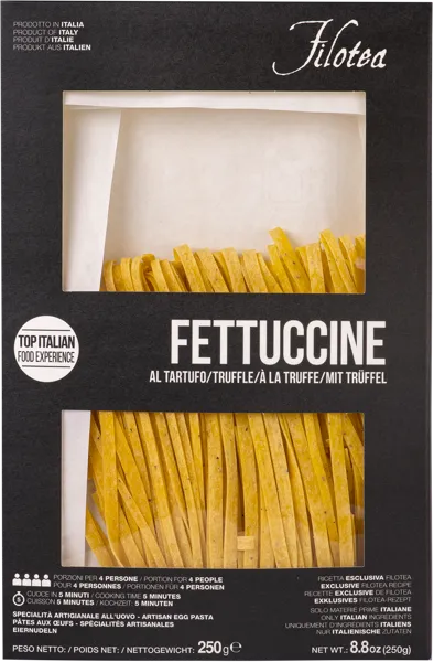 Изображение Макароны яичные 27% Филотеа из Марке фетучини с трюфелем Филотеа СРЛ кор, 250 г