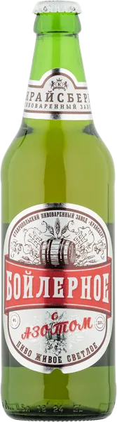 Изображение Пиво светлое Лагер 4,0% Крайсберг бойлерное Крайсберг с/б, 0,5 л