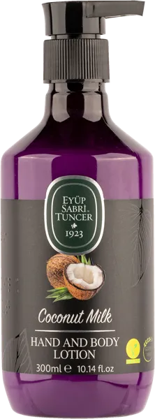 Изображение Лосьон для тела и рук питание Эйюп сабри с кокосовым маслом Эйюп Сабри Тансер п/у, 300 мл