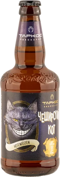 Изображение Пиво светлое Вайсбир 4,9% Таркос чеширский кот Таркос с/б, 0,45 л