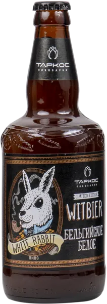 Изображение Пиво светлое Витбир 4,8% н/ф Таркос белый кролик Таркос с/б, 0,45 л