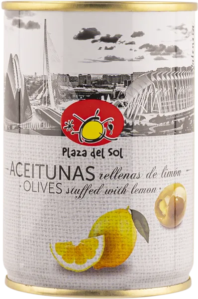 Изображение Оливки с лимоном Плаза дель Соль из Аликанте Плаза Дель Соль ж/б, 280 г