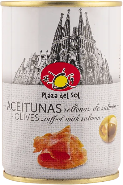 Изображение Оливки с лососем Плаза дель Соль из Аликанте Плаза Дель Соль ж/б, 280 г