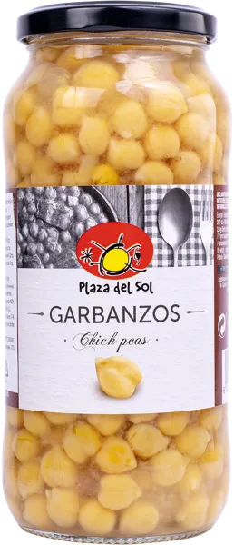 Изображение Нут Плаза дель Соль из Аликанте вареный Плаза Дель Соль с/б, 540 г