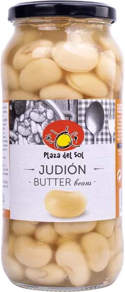 Изображение Фасоль белая Плаза дель Соль из Аликанте лимская вареная Плаза Дель Соль с/б, 540 г